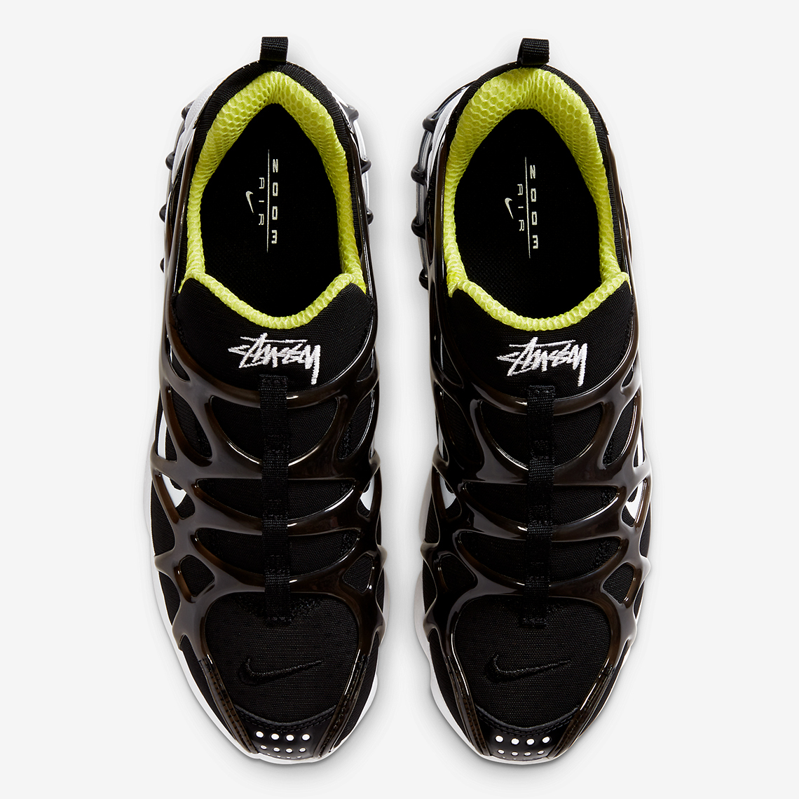 STUSSY X NIKE AIR ZOOM SPIRIDON KK 白紅KUKINI 朴敘俊聯名限定激