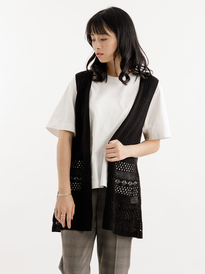 Tshirt 穿搭開襟背心