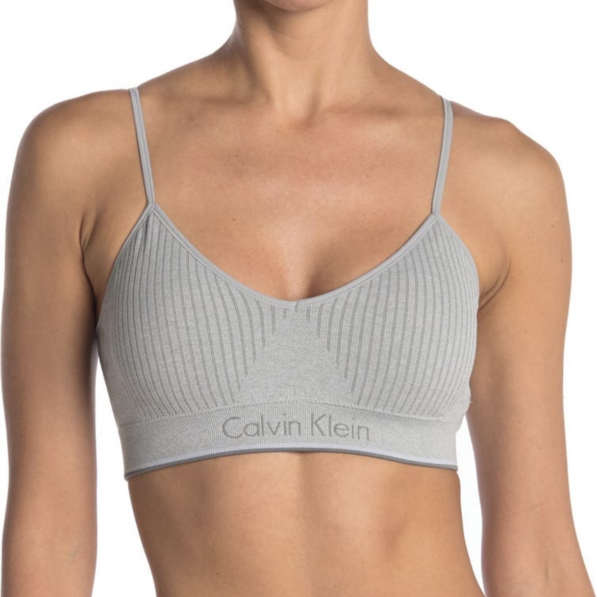 Calvin Klein - Seamless Bralette 灰色