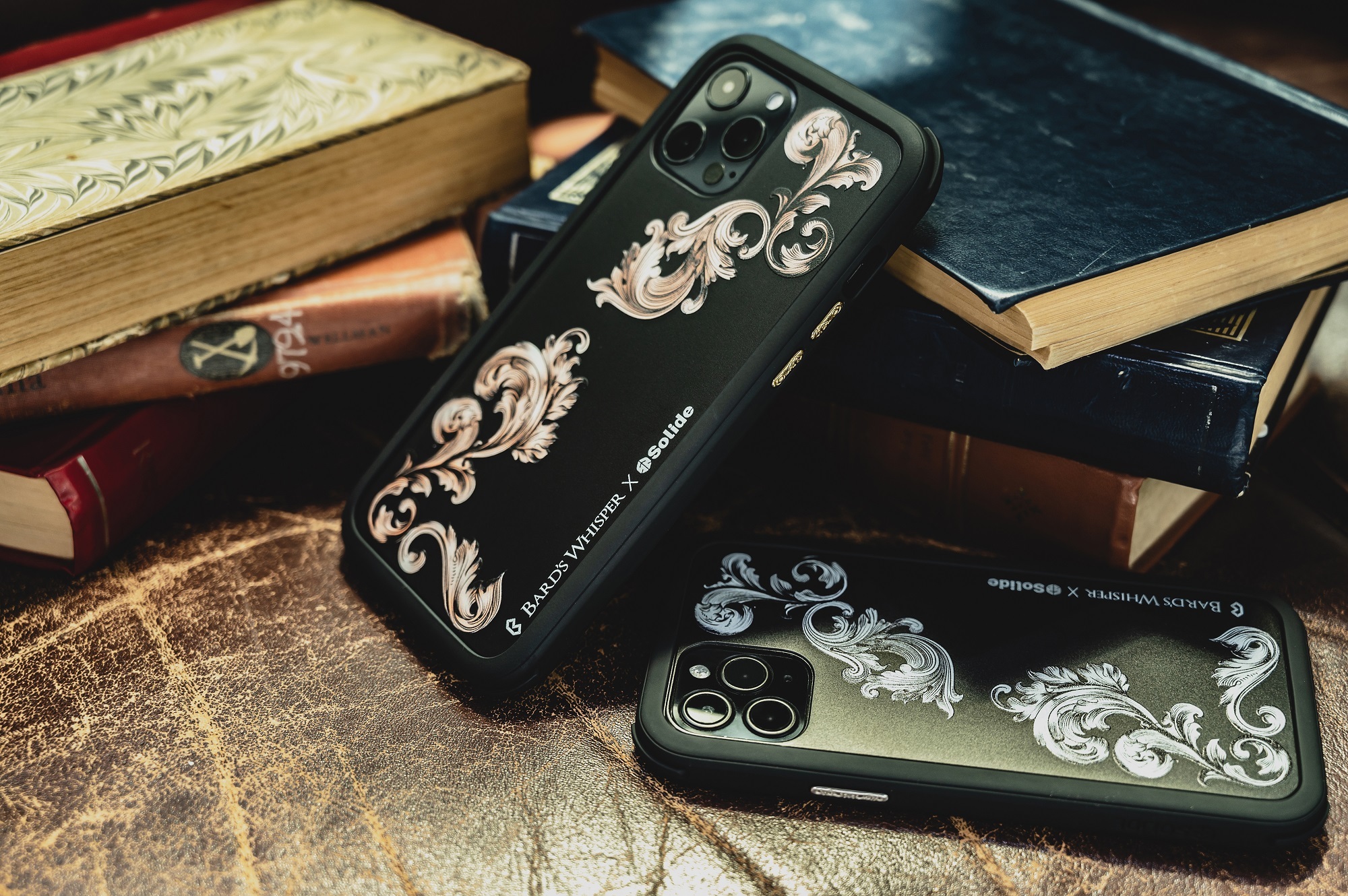 網友極力推薦！吟遊詩人的呢喃 x Solide索力得唐草主題聯名抗菌軍規防摔手機殼 iPhone 13 / 12 / 11/ XS / XR / SE2 / 8 / 7 / 6