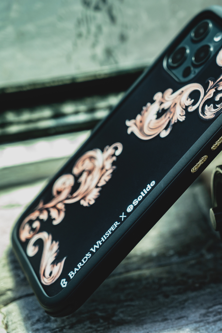 抗菌軍規防摔手機殼 iPhone 13 / 12 / 11/ XS / XR / SE2 / 8 / 7 / 6｜吟遊詩人的呢喃 x Solide索力得聯名版