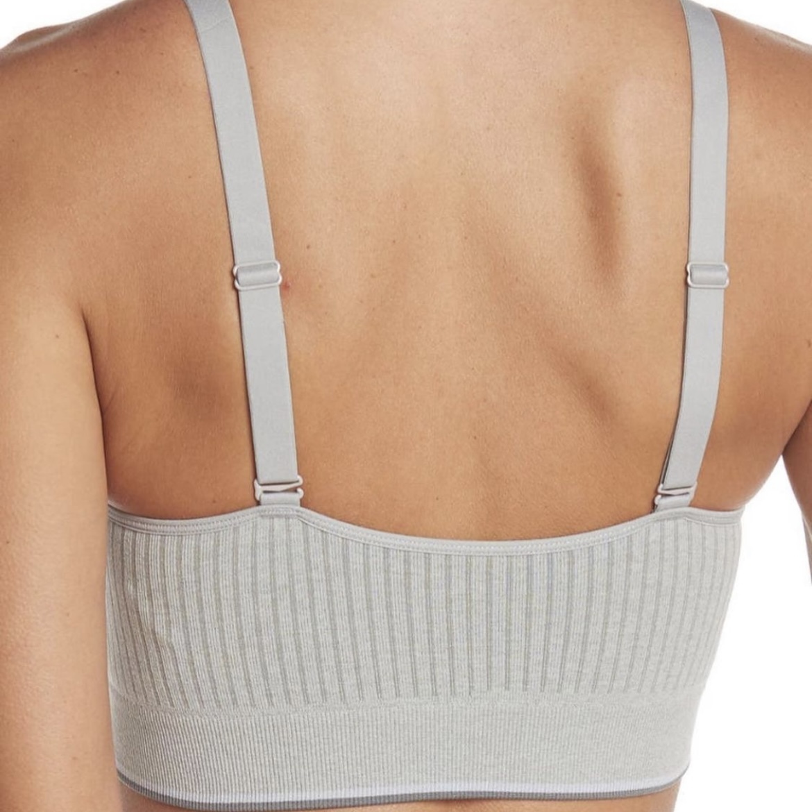 Calvin Klein - Seamless Bralette 灰色粗帶款