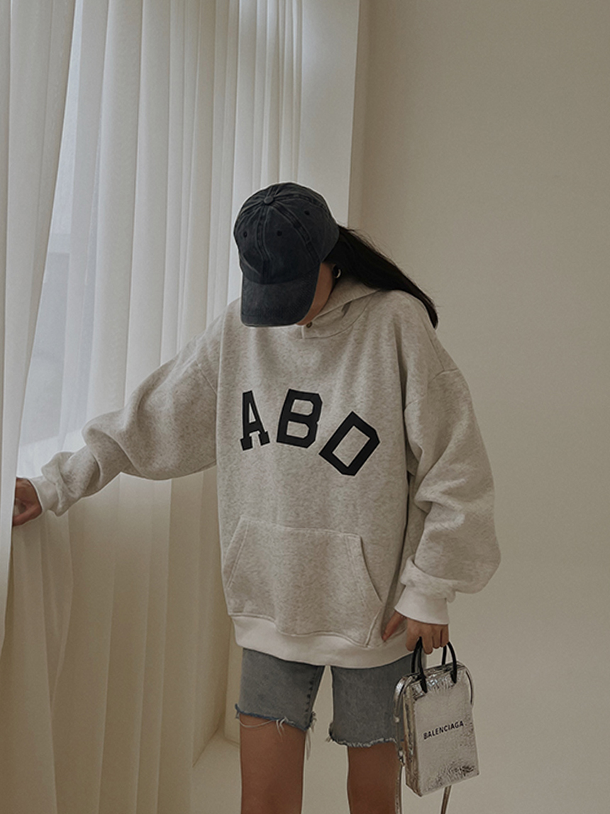 ABD內刷毛連帽T*2色