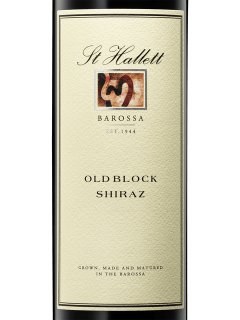 St Hallett Old Block Shiraz 2016 (RP94)