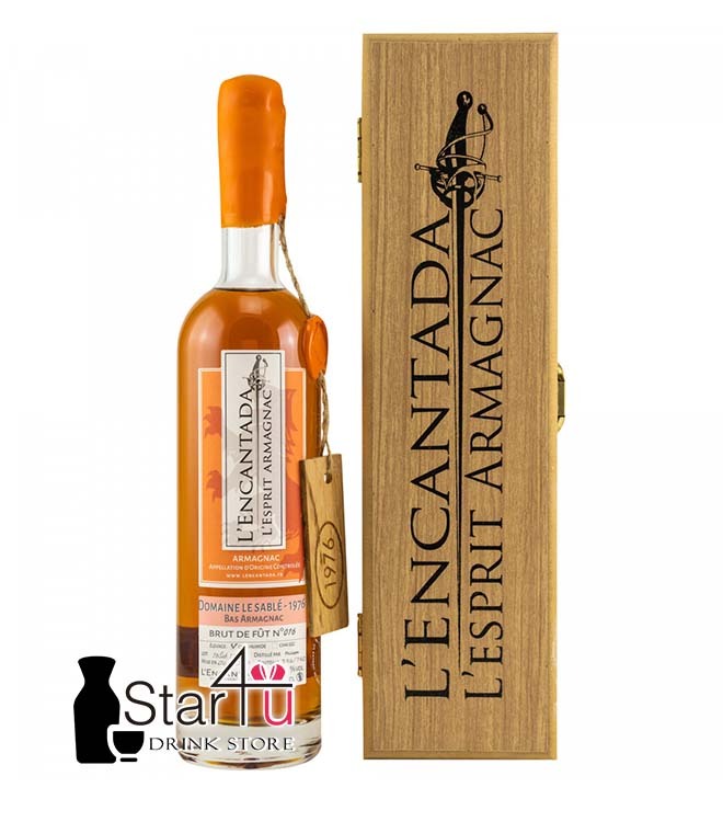 L'Encantada Doaine Le Sable Armagnac 1976 500mL