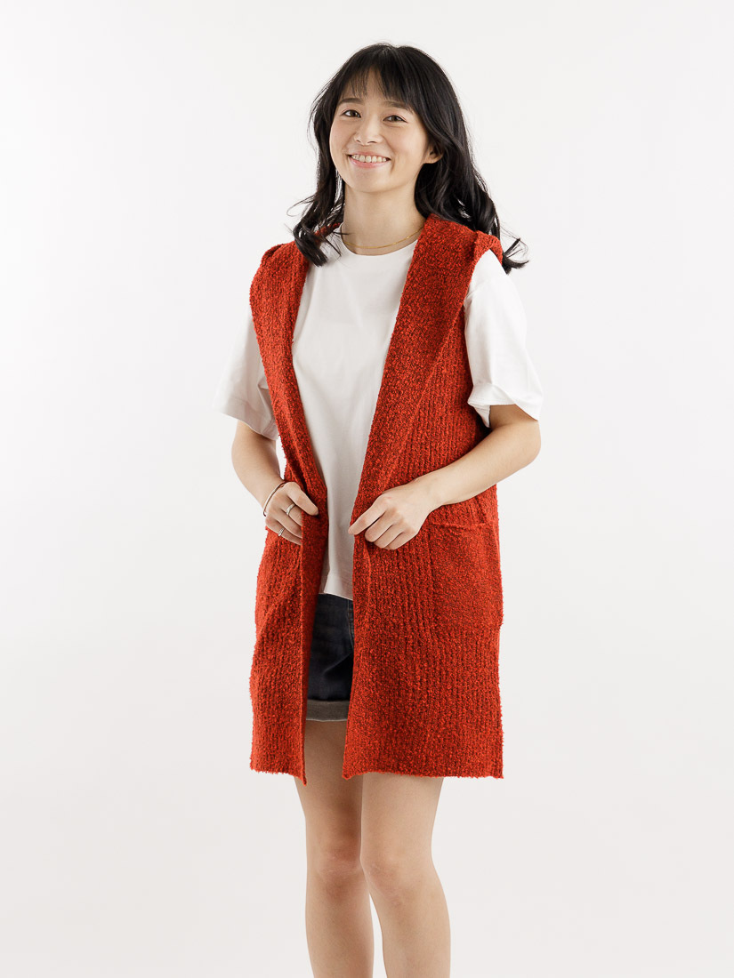 連帽背心穿搭Tshirt