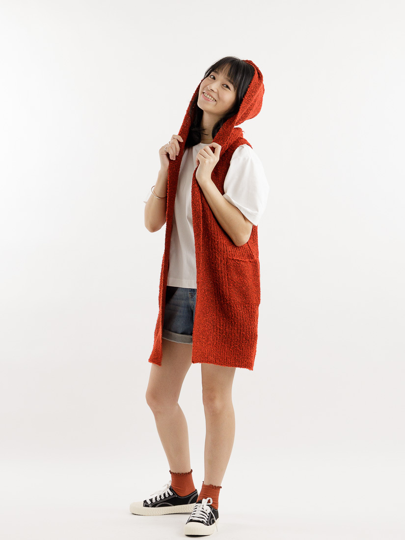 長背心穿搭oversize Tshirt