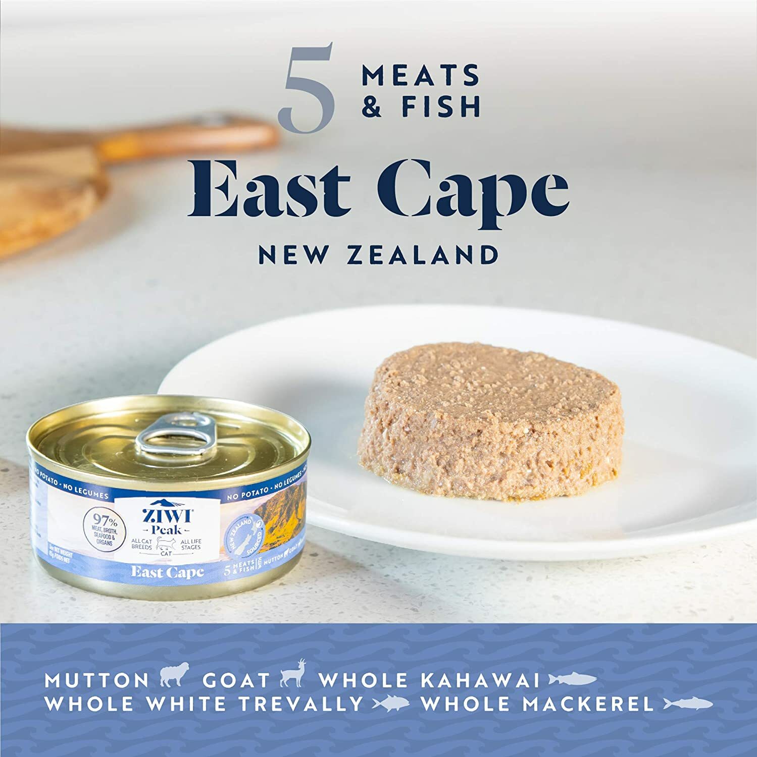 ZiwiPeak East Cape Provenance Series Canned Cat Food 85g x 24