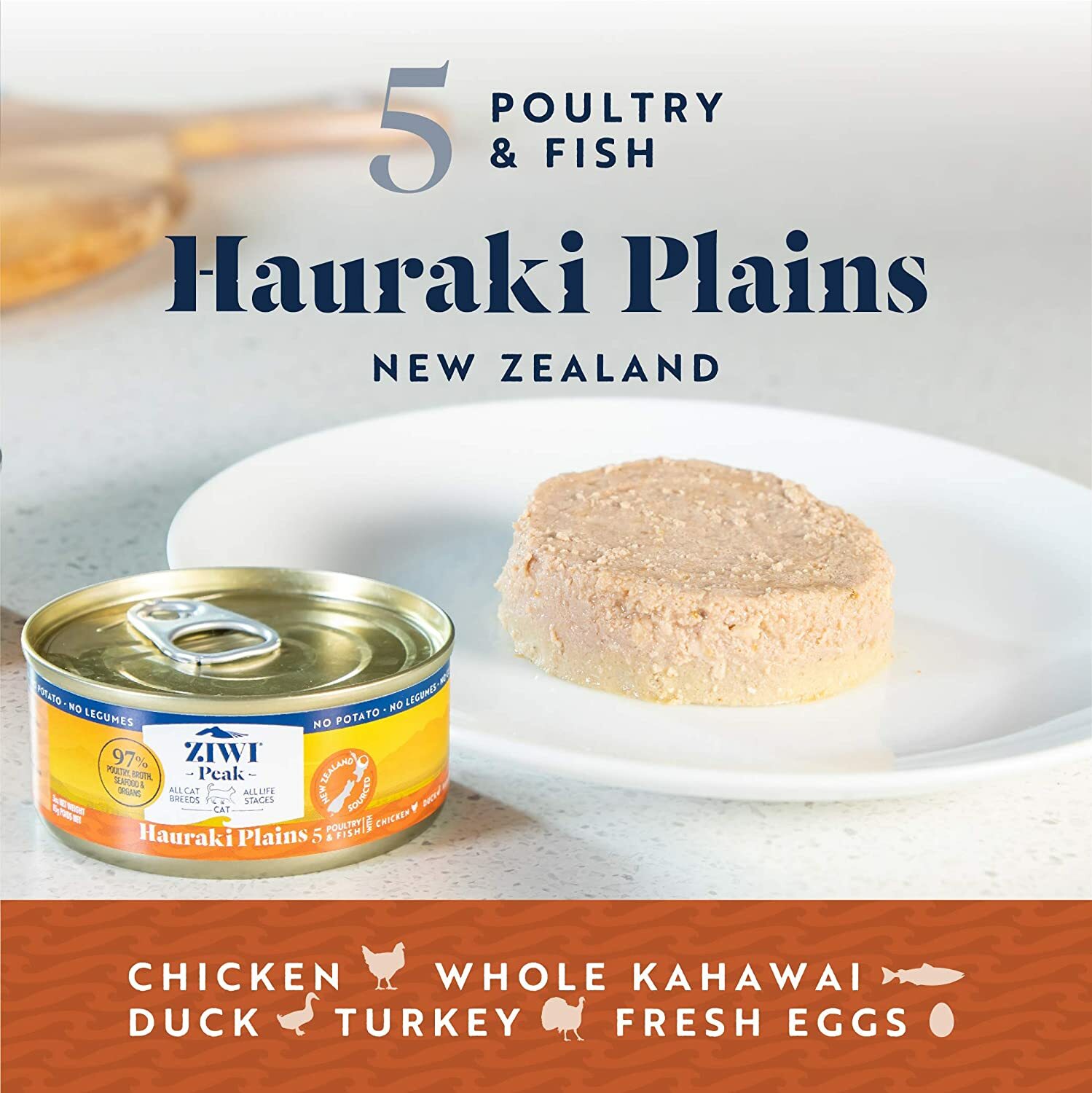ZiwiPeak Hauraki Plains Provenance Series Canned Cat Food 85g x 24