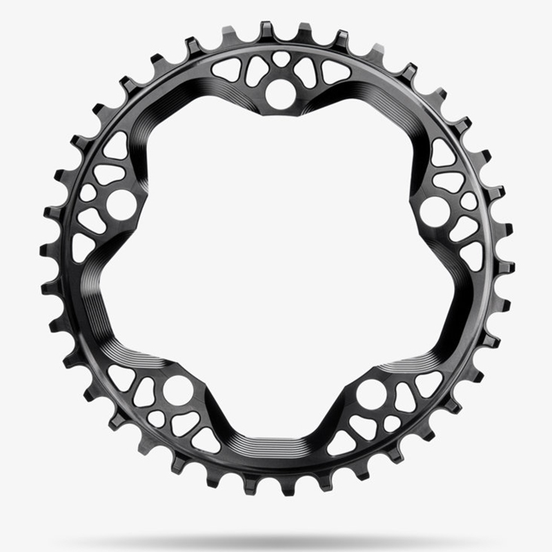 AbsoluteBlack CX Round 1X BCD110/130 chainring (For Cyclocross)