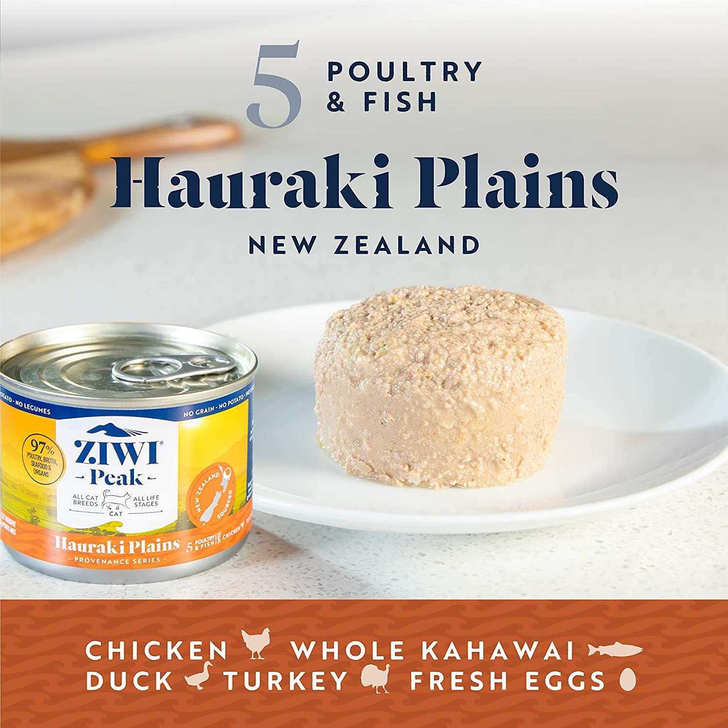 ZiwiPeak Hauraki Plains Provenance Series Canned Cat Food 170g x 12