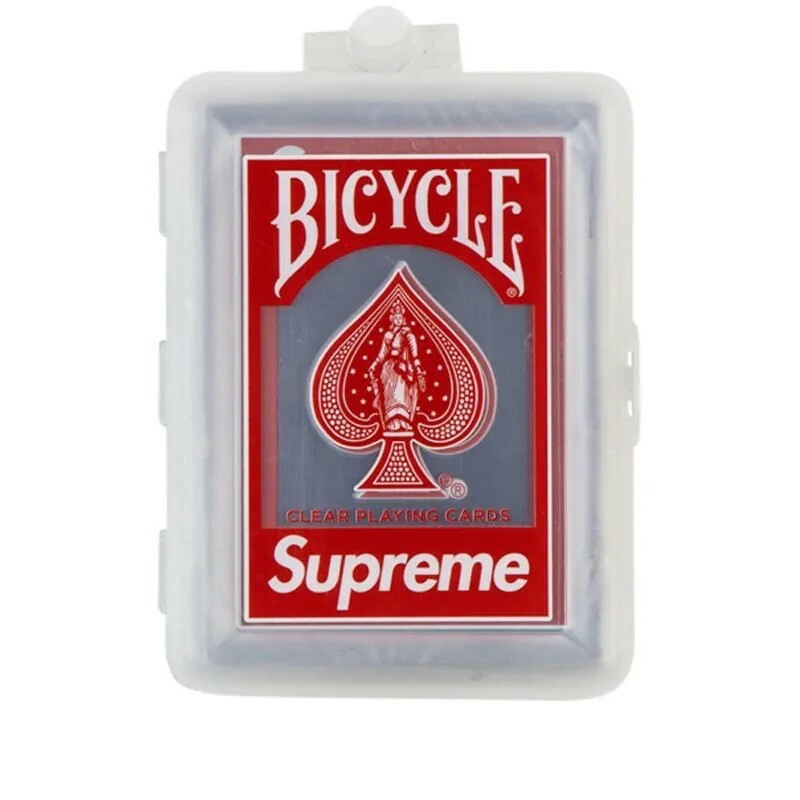 Supreme FW20 Bicycle Clear Playing Cards 啤牌