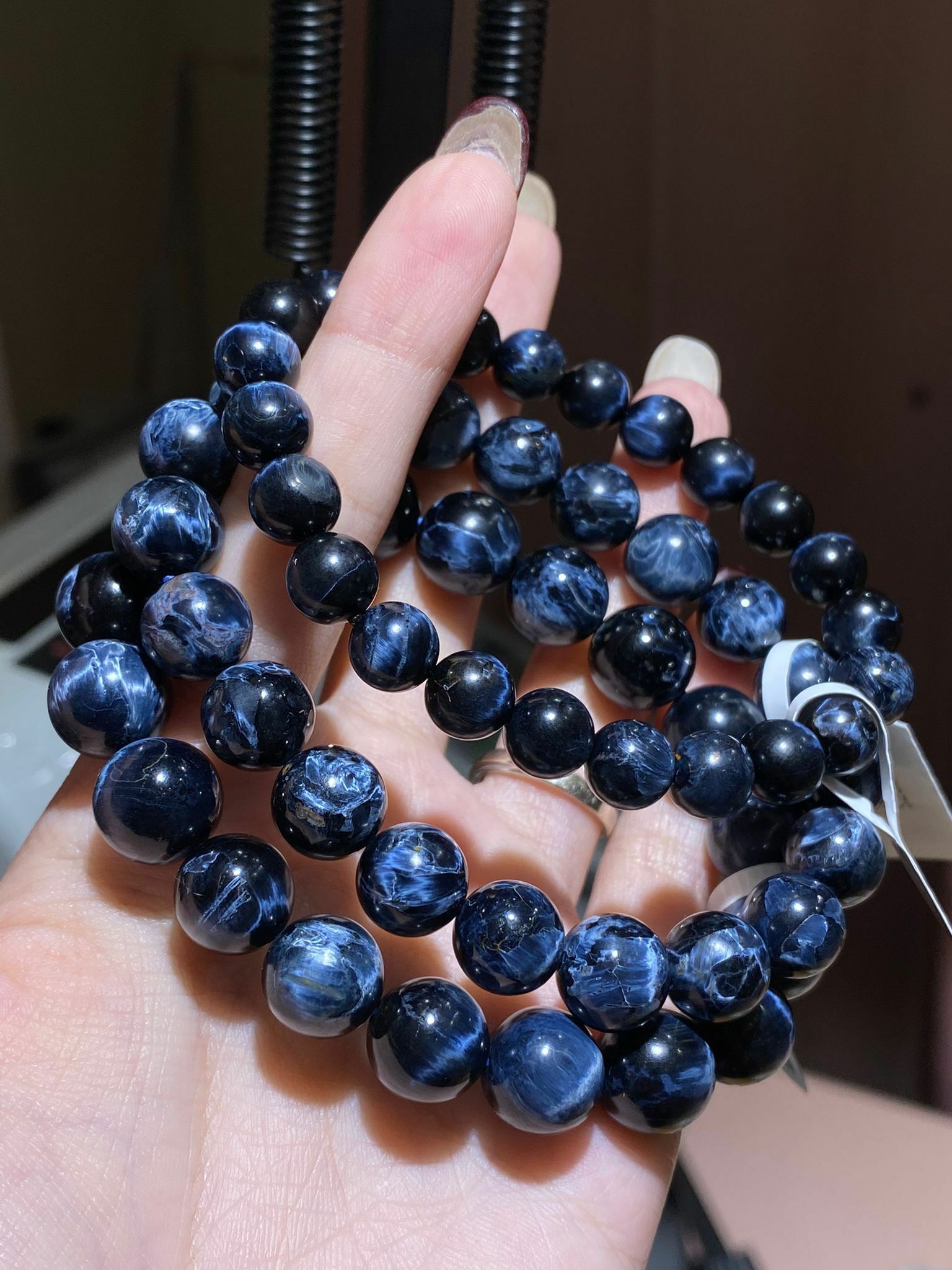 頂級全藍彼得石