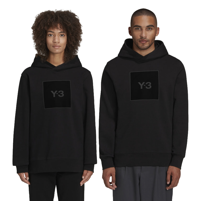 【 Y-3 U SQ GFX HDY 簡約LOGO帽TEE 】