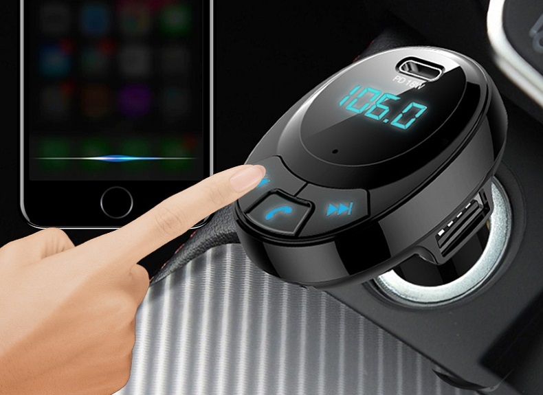 CF-1智慧藍牙車充MP3