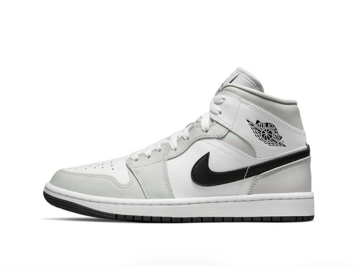 W Air Jordan 1 Mid Light Somke Grey 煙灰 小DIOR BQ6472-015