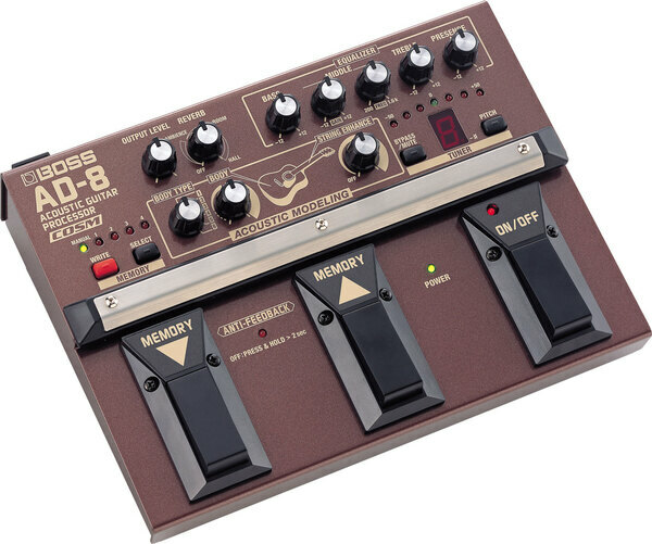 BOSS AD-8 Acoustic Guitar Processor 地板型空心吉他 效果器