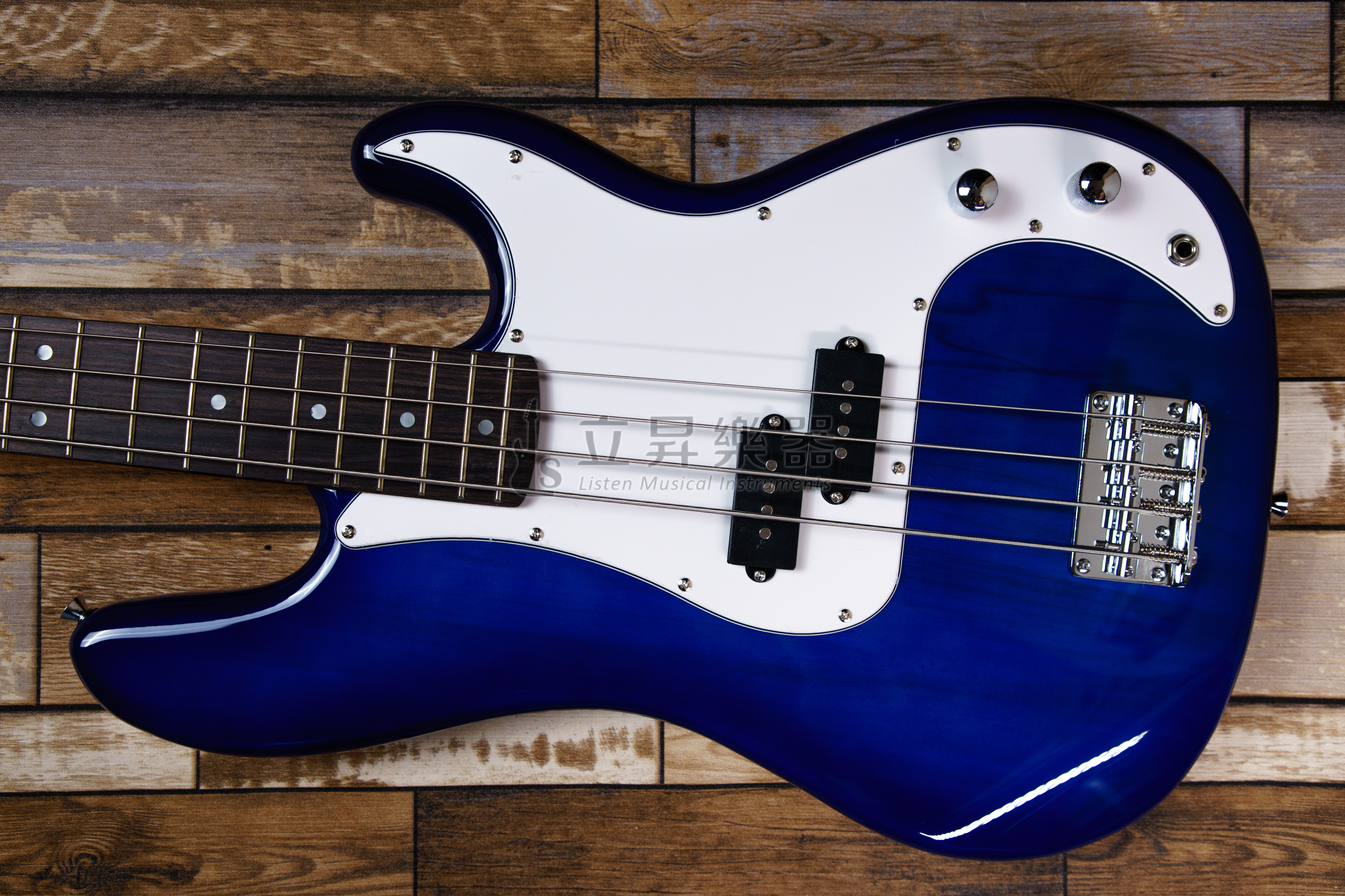 Check Save HB-001BL P型 貝斯 藍色 Bass HB001BL 第 4 張圖片｜三峽吉他 / Bass