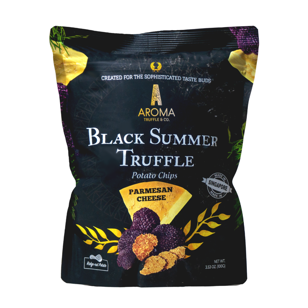 Aroma Black Summer Truffle Chips - Parmesan Cheese