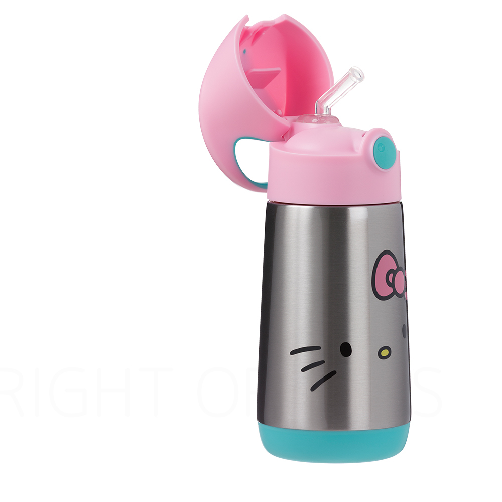 b.box Kitty不鏽鋼吸管保冷杯350ml-Kitty
