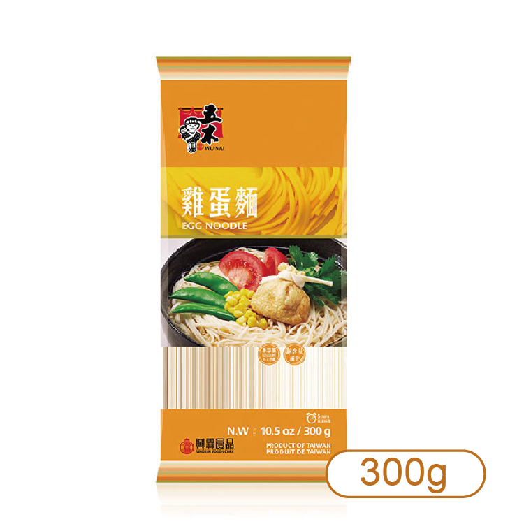 【五木】雞蛋麵條 300g
