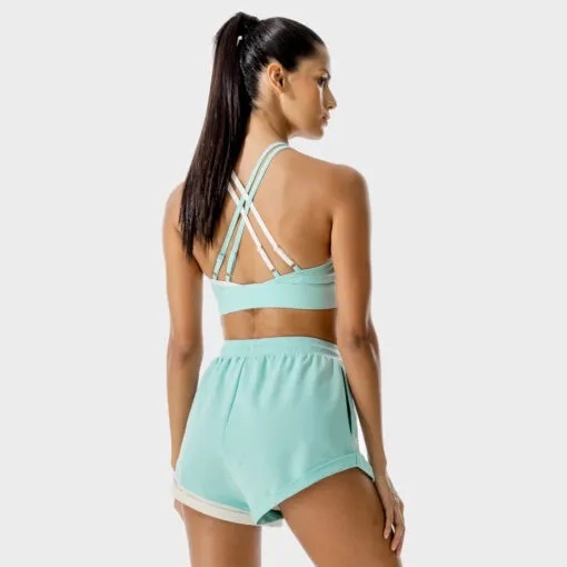 LAB 360º 鏤空雙線設計運動內衣（松石綠）