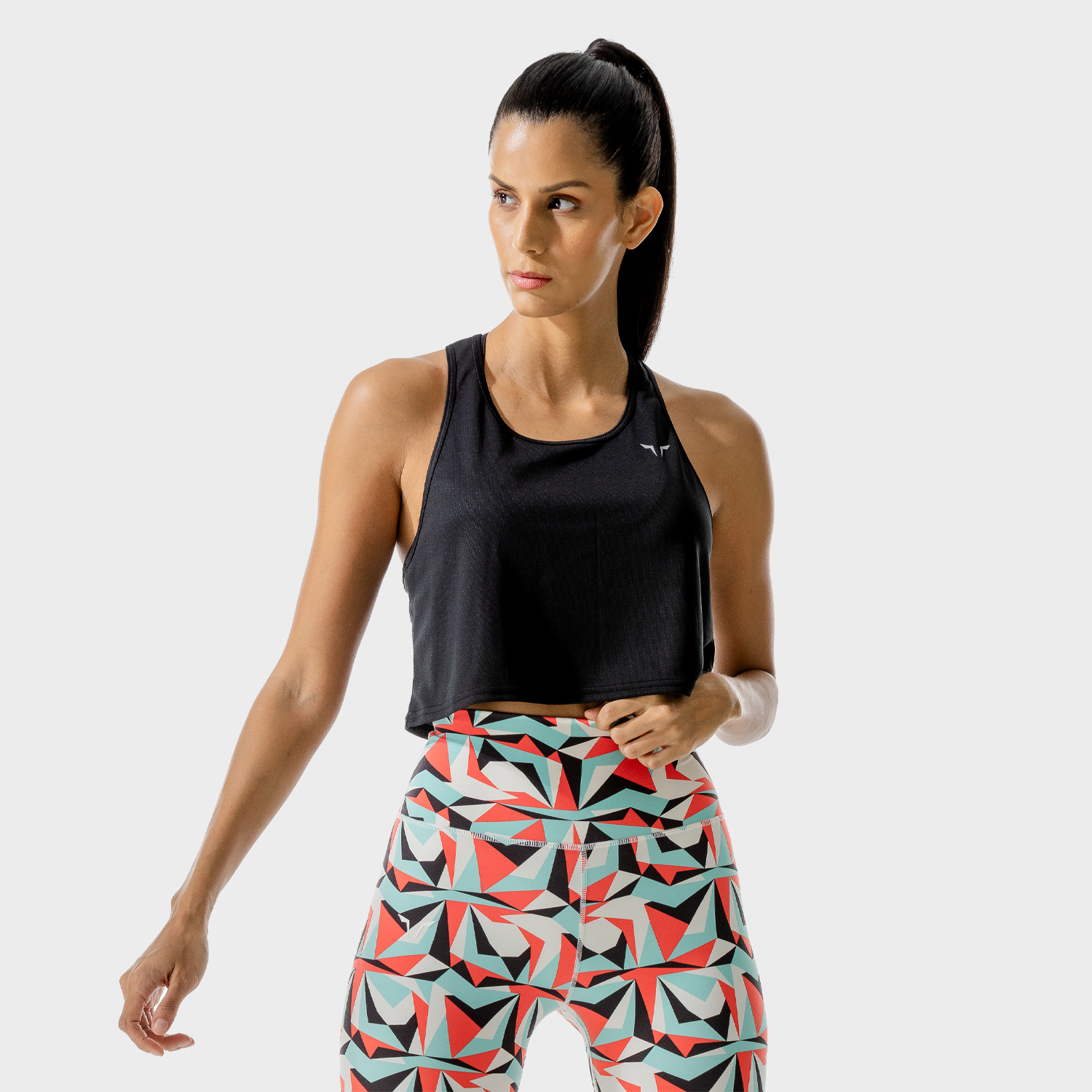 LAB360º 短版運動背心（黑）