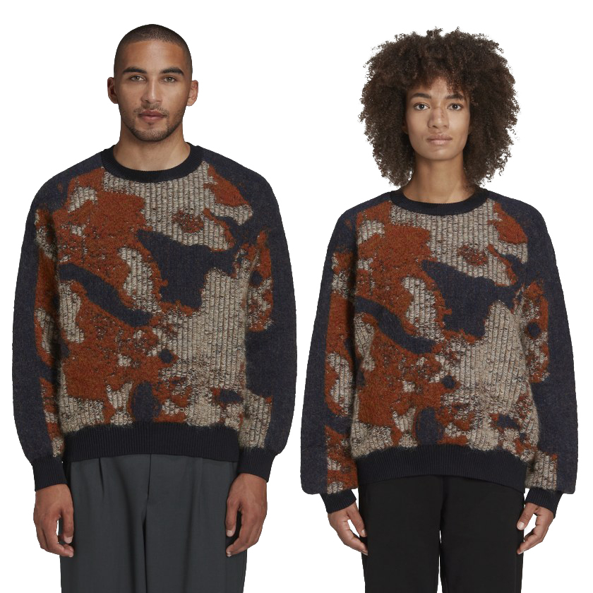 【 Y-3 U CH1 KNT SWT 針織毛衣 - 咖啡 】