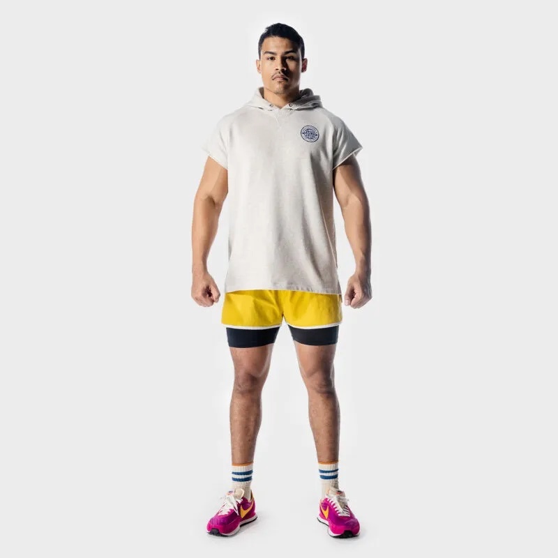 Golden Era 無袖帽T（米色）