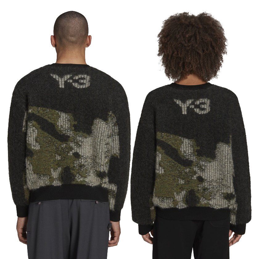 【 Y-3 U CH1 KNT SWT 針織毛衣 - 綠 】