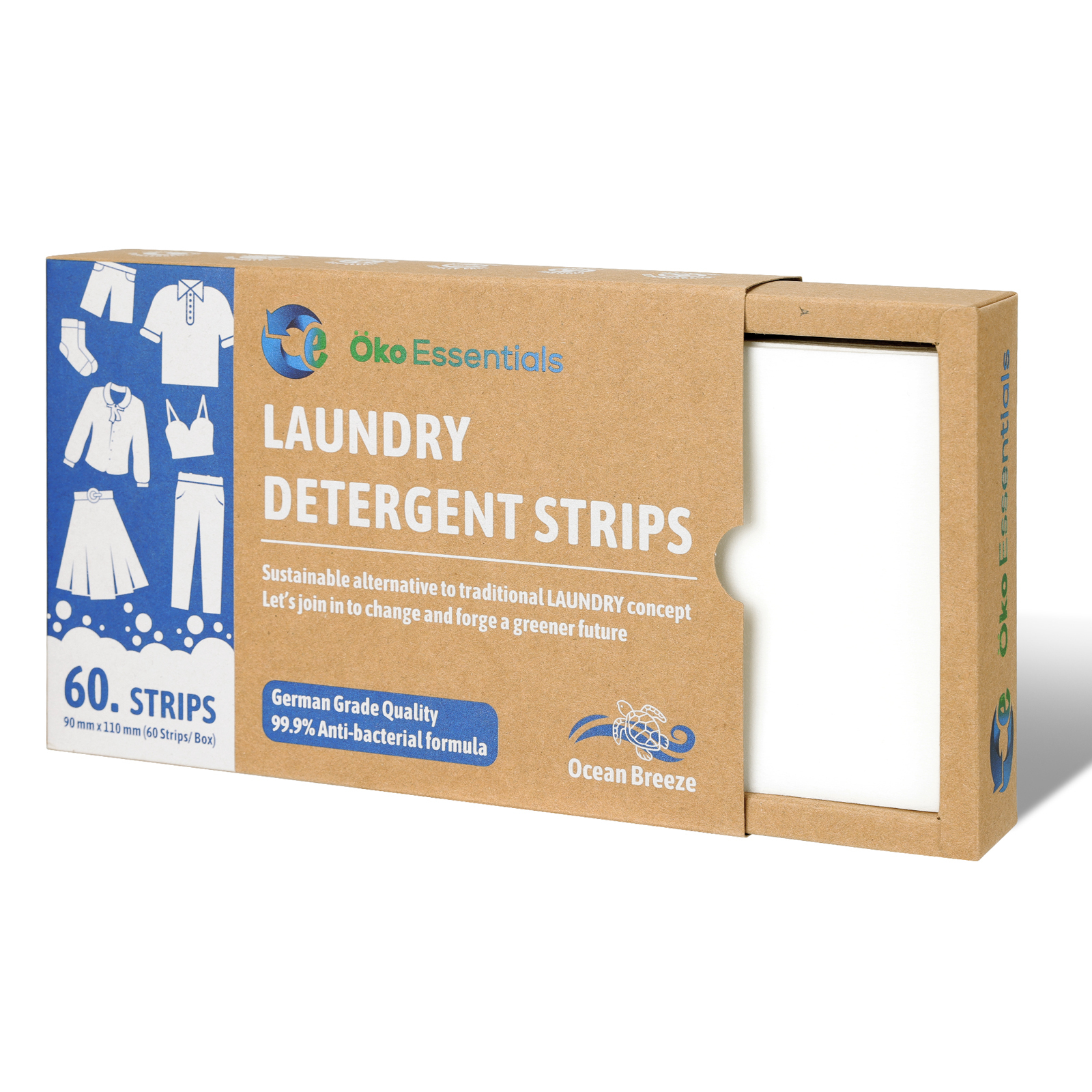 Ocean Breeze Detergent Strips