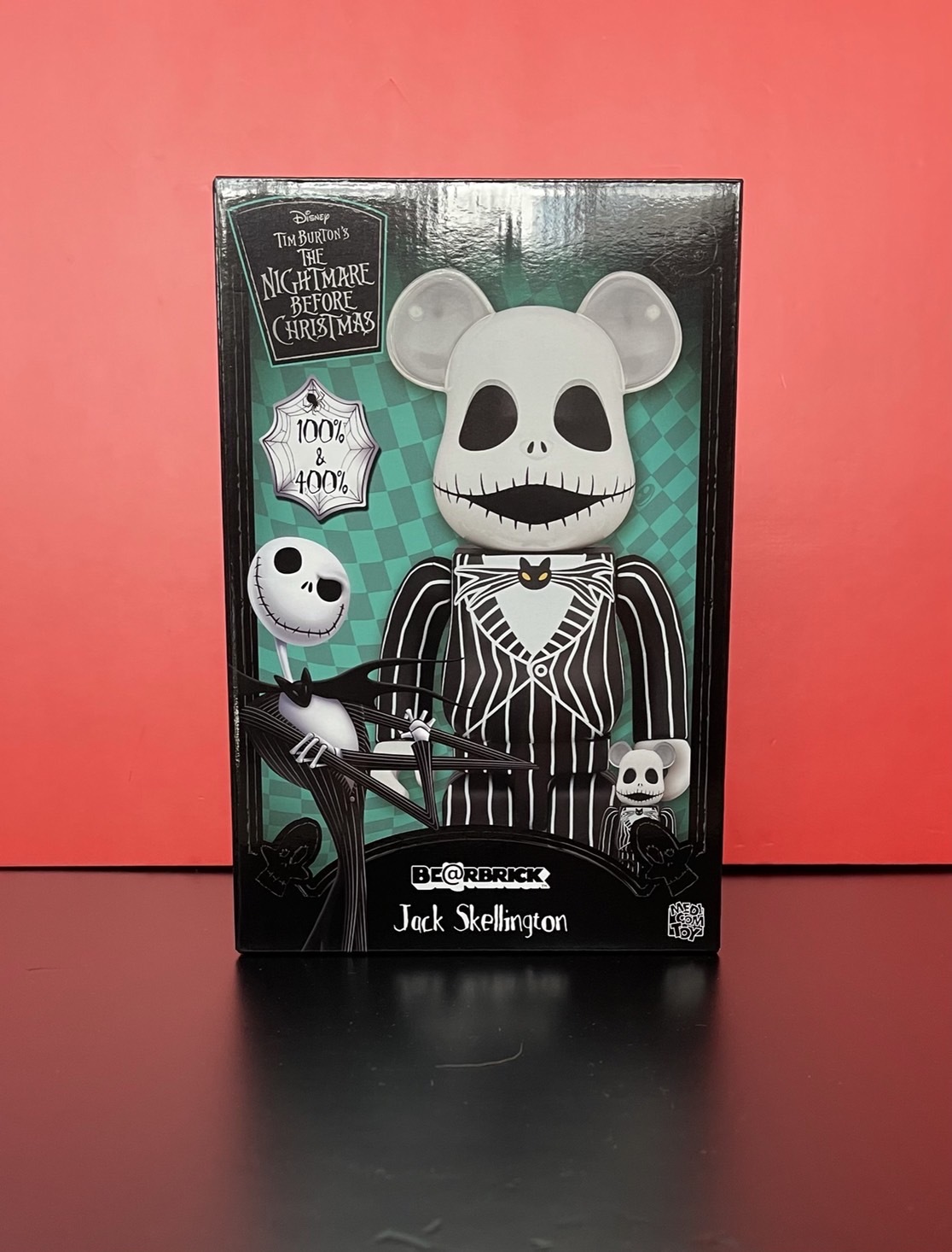 BE@RBRICK Jack Skellington 100％ & 400％ ver.2