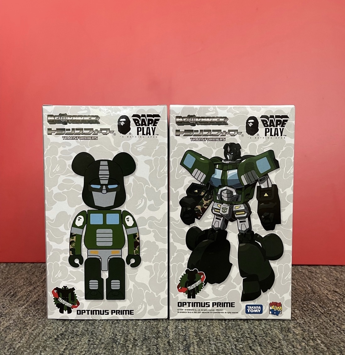 Be@rbrick BAPE® X TRANSFORMERS X BE@RBRICK 200%