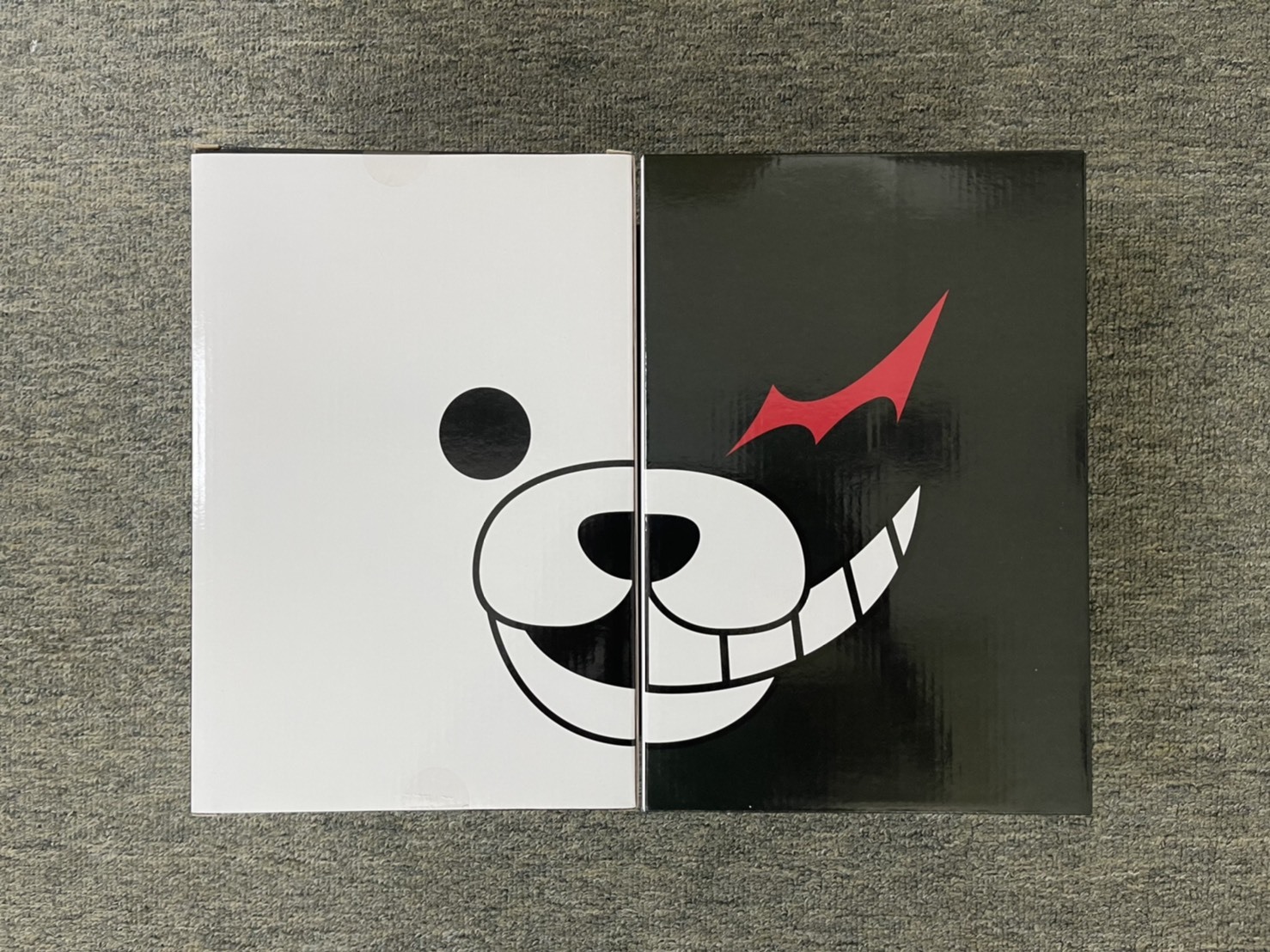 Be@rbrick  MONOKUMA 槍彈辯駁 黑白熊 彈丸論破 400%& 100%