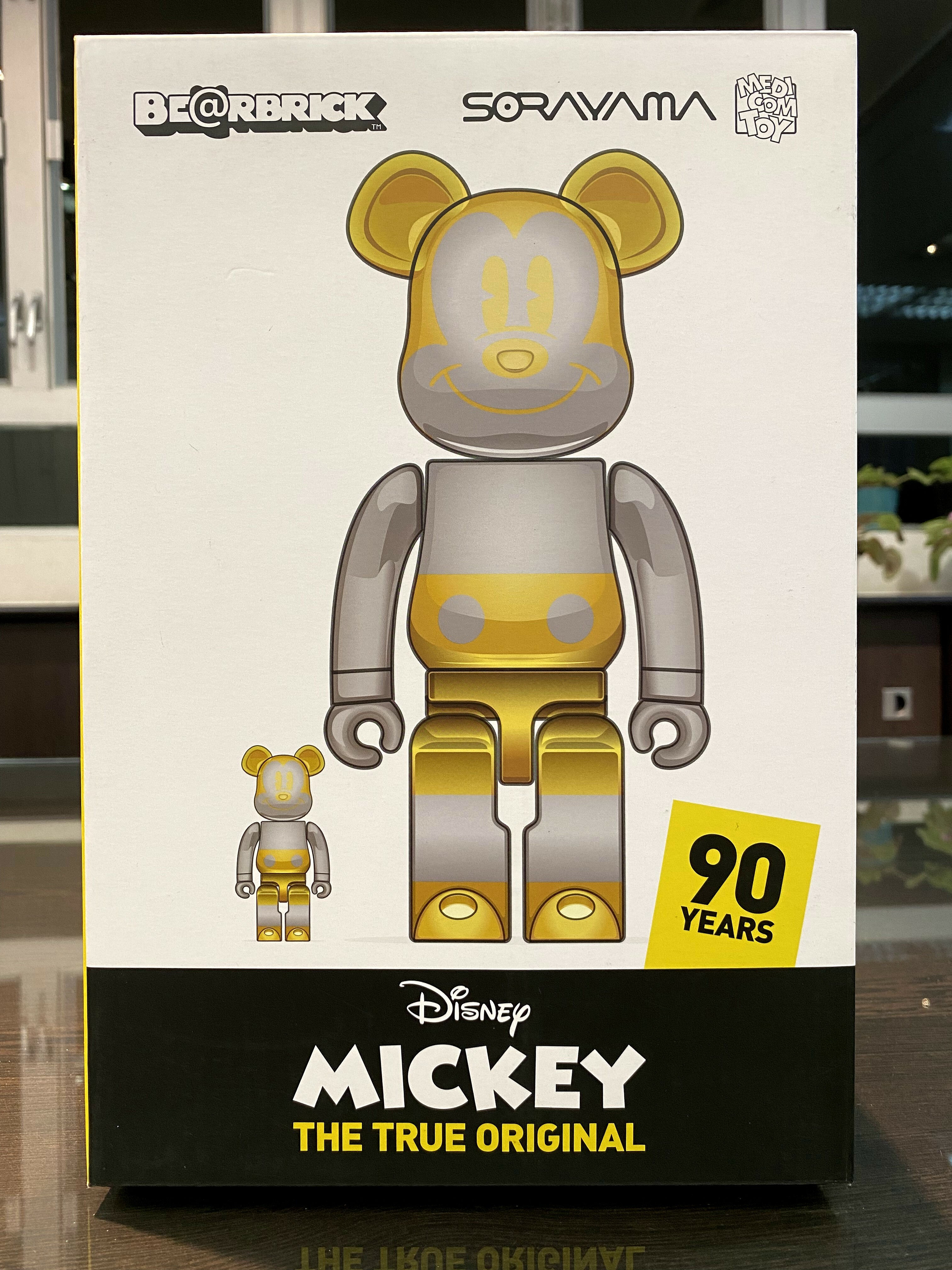 BE@RBRICK FUTURE MICKEY 100％ & 400％