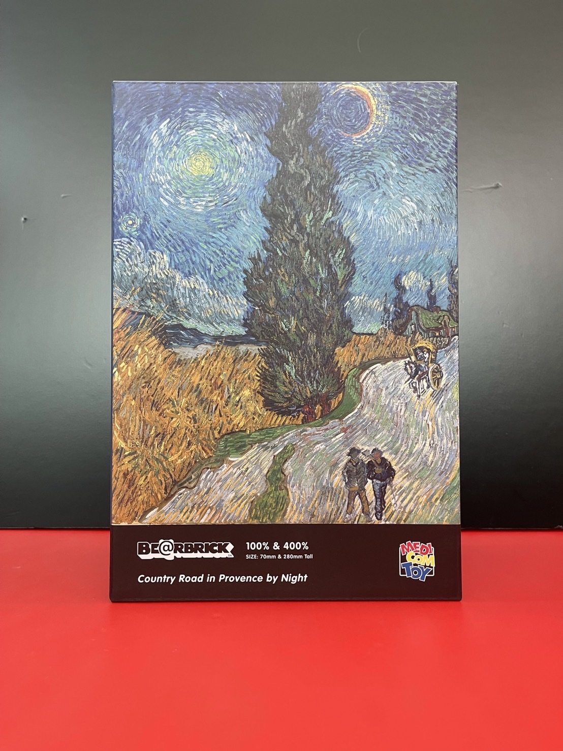 BE@RBRICK Van Gogh Country Road in Provence by Night 40