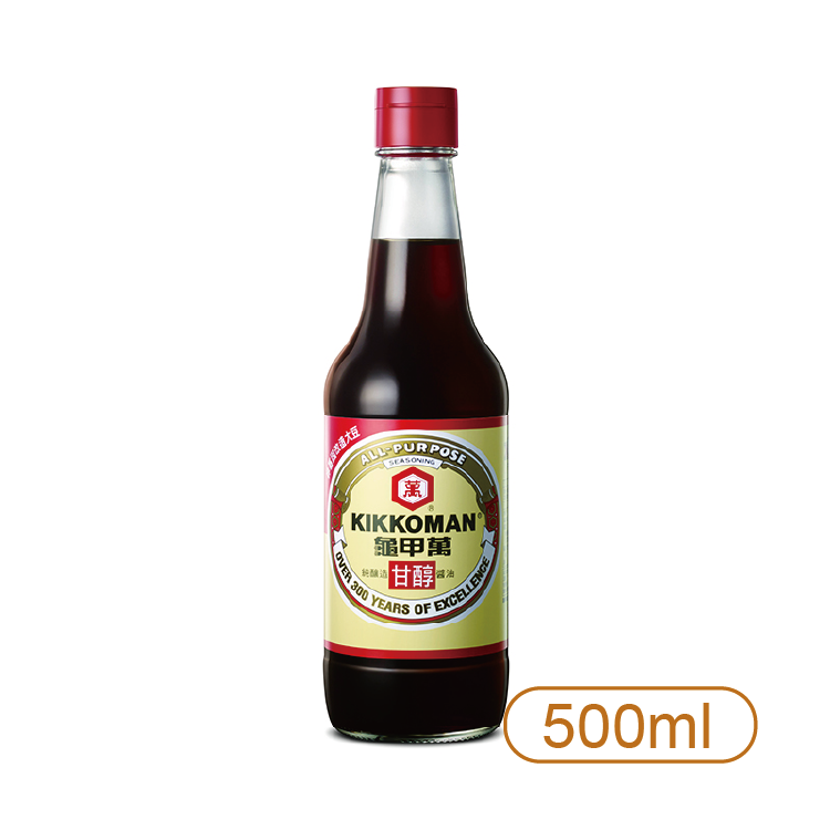 【龜甲萬】甘醇醬油 500ml