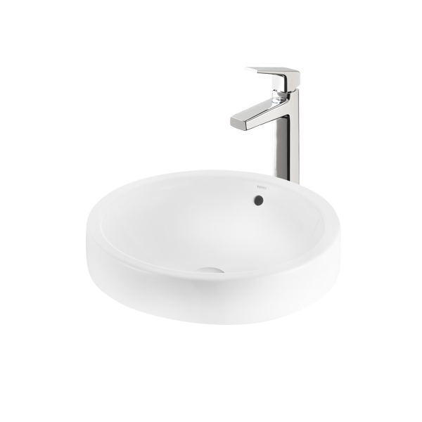 TOTO衛浴 臉盆推薦型號 LW528NJU 檯面上臉盆 (不含龍頭)