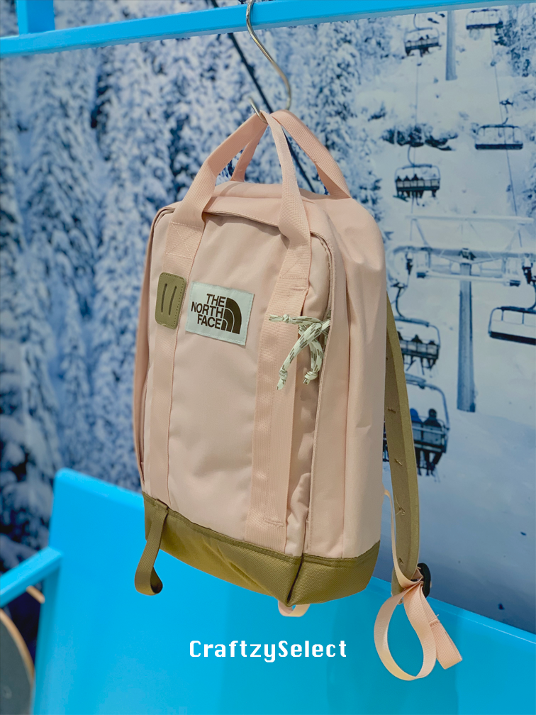 The North Face 托特後背包（黃昏泡泡）