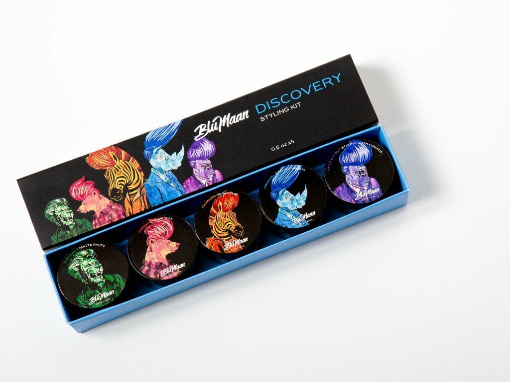 BluMaan Discovery Styling Kit (0.5oz x5)