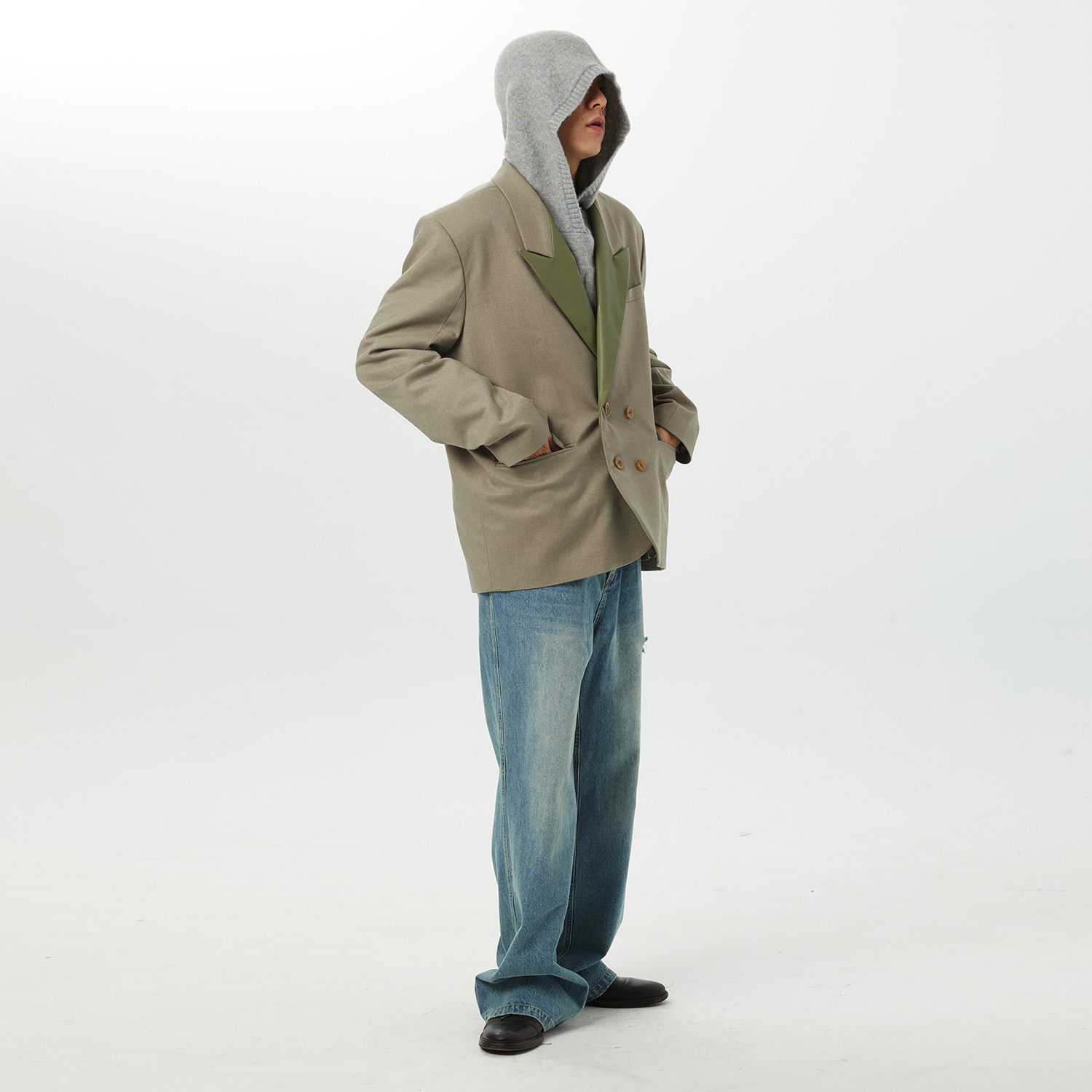 PLATEAU 10B BLAZER-KHAKI