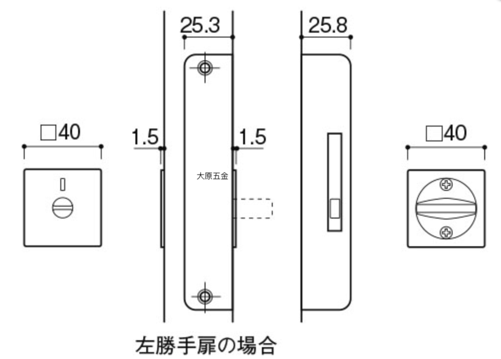 大原五金│日本KAWAJUN 重疊勾鎖3-KY-18