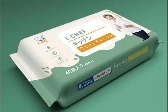 現貨 新加坡網紅力推 iChef 廚房去油污清潔濕巾（1pack 2包，每包40片）