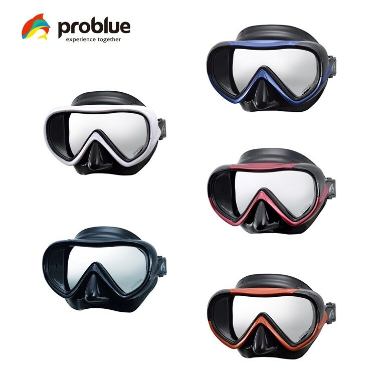 Problue-黑矽膠單面鏡MS-152B