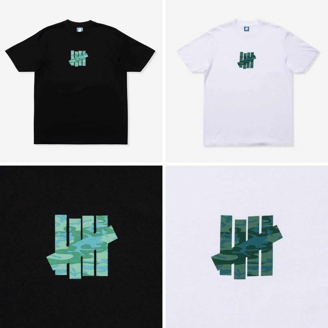 2021AW UNDEFEATED CAMO ICON S/S TEE 迷彩柵欄軍事風短T 80297