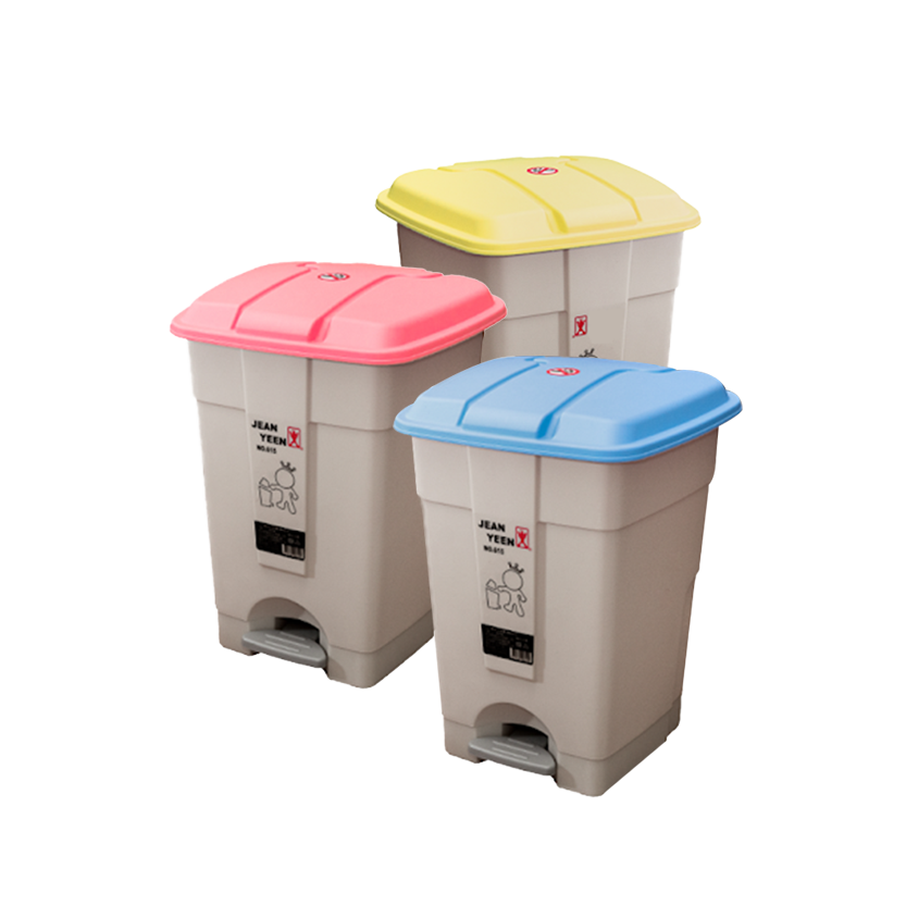 摩登掀蓋式垃圾桶 (共三色)