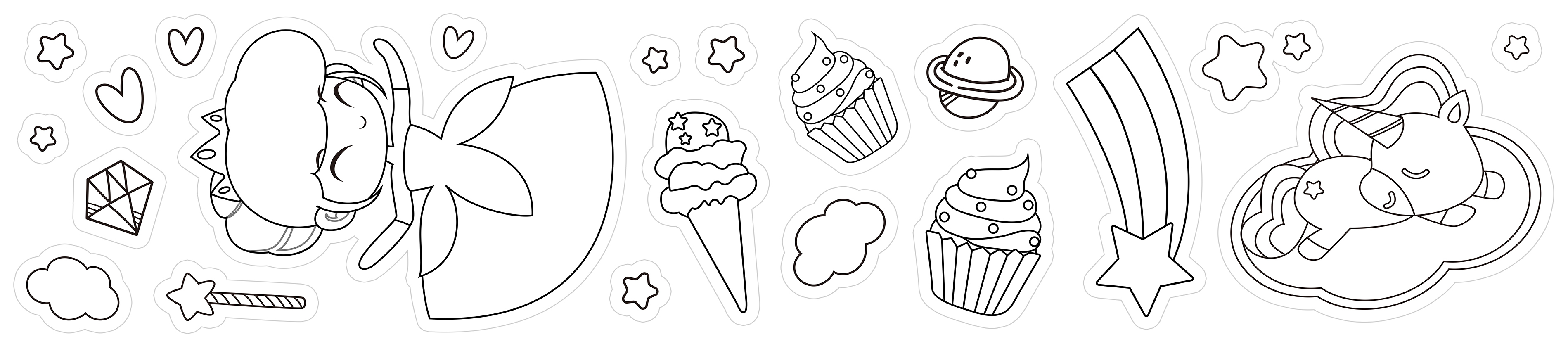 盡情塗鴉款//夢幻雲朵之城