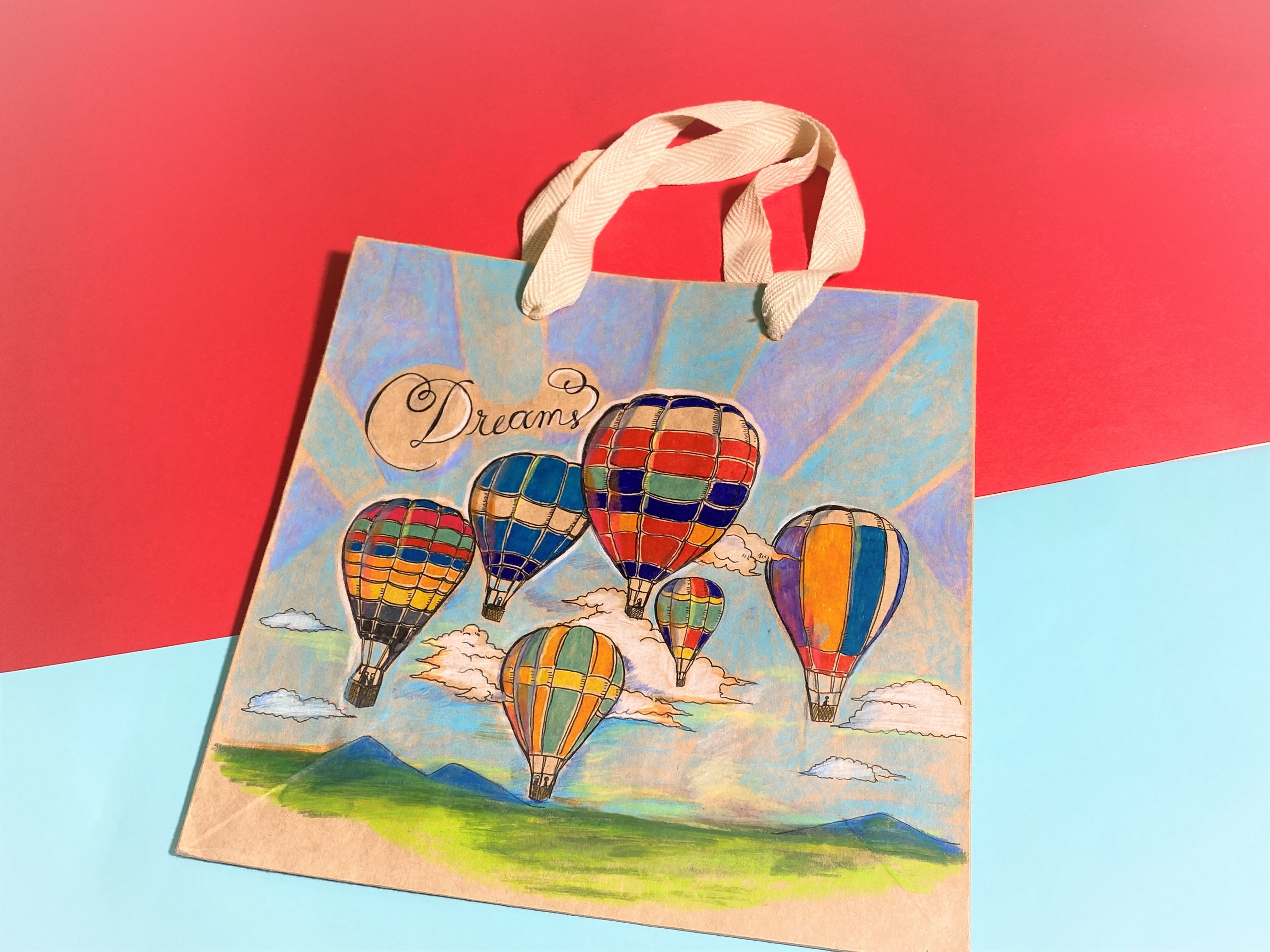 手繪紙袋