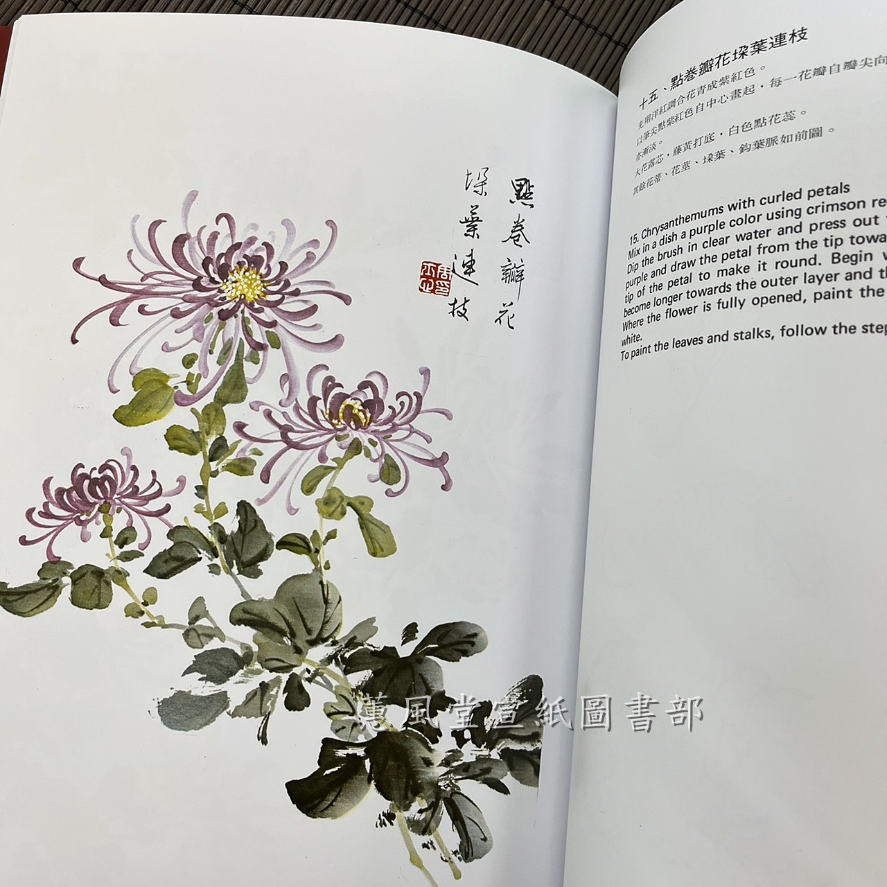 中國花卉畫基礎之四-菊譜