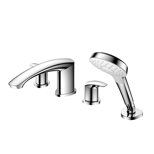 TOTO衛浴 浴缸用四孔混合龍頭 TBG09202P